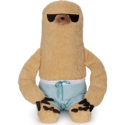 GUND Sloth and Swim Trunk 9.5" Soft Cuddly Squishy Super Soft Plush Toy for Kids | Target
