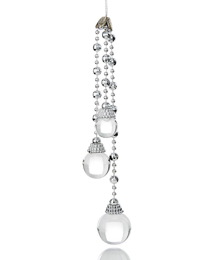 Holiday Lane Shine Bright Crystal Dangling Ornament Created for Macy's & Reviews - Home - Macy's | Macys (US)