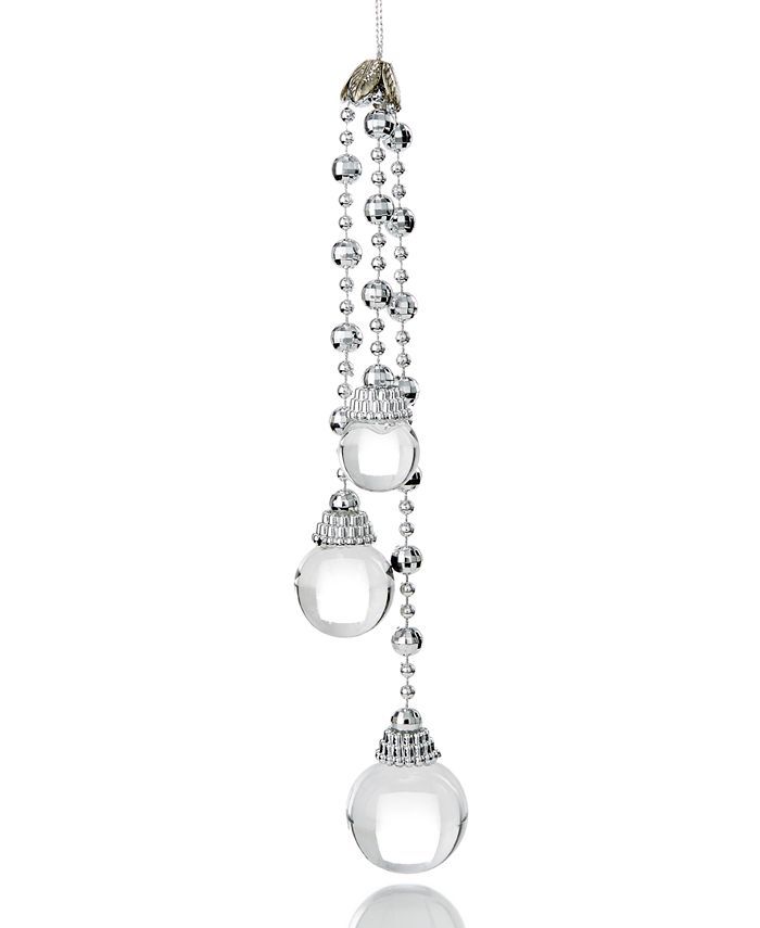 Holiday Lane Shine Bright Crystal Dangling Ornament Created for Macy's & Reviews - Shop All Holid... | Macys (US)