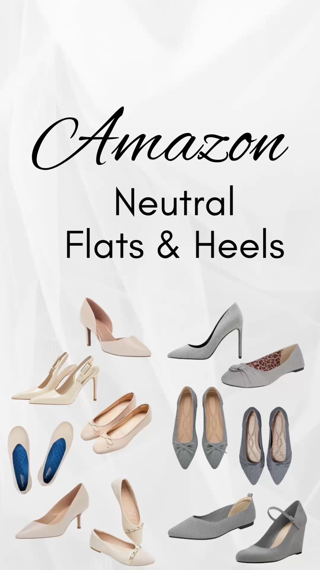 A neutral flat and heel are essential. You will find these neutrals are a great stand in for white and black. They will elevate your look.
#hocspring 🌸


#LTKFindsUnder50 #LTKShoeCrush #LTKWorkwear

#LTKParties #LTKHoliday