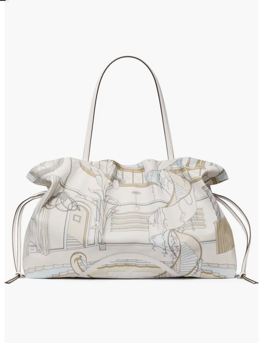 Ella Print Drawstring Tote
Tory Burch

A mesmerizing print lends visual intrigue to a small drawstring tote crafted with contrasting trims

#LTKWorkwear #LTKTravel #LTKSeasonal
