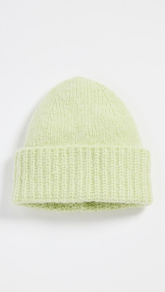 Wide Cuffed Hairy Yarn Beanie | Shopbop