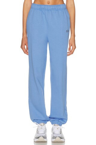 alo Accolade Sweatpant in Blue | FWRD 