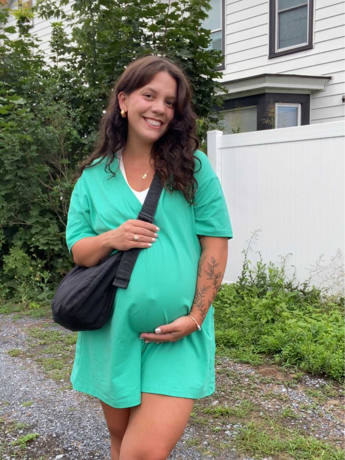 The comfiest romper!!! FP dupe 🌟 I’m sizing a size medium for reference!