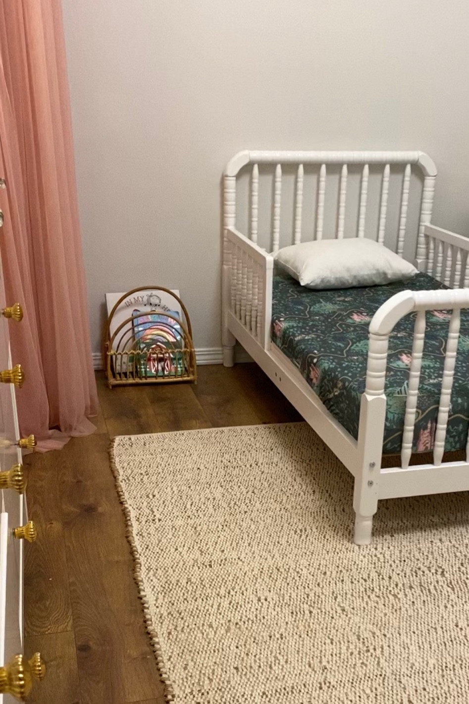 Toddler Room bed, natural rug 

#LTKhome #LTKkids #LTKFind