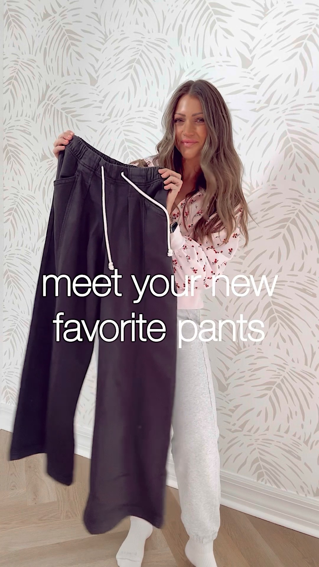 Ok run!! these absolutely adorable + sooo comfortable pants that will easily become your new faves 🤌🏻 travel, working from home, SAHM, college girlies— they’re literally perfect for every girl. It’s a need, not a want! 🤭 they’re super easy to pair with a sweater now & tank to take you into spring break, too. I’m 5’4, wearing XS. Size down! PS: my tank has a built-in bra to make life easier.. hallelujah! 👏🏻😜 #traveloutfit #whattowear #sahm #wfh #easyoutfits 