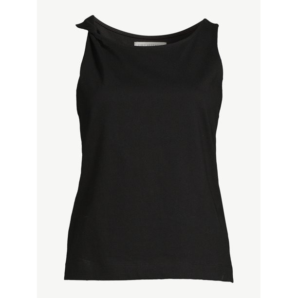 Free Assembly Women's Twist Shoulder Tank Top - Walmart.com | Walmart (US)