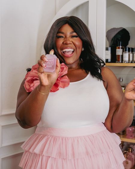 Perfume Princess Vibes 🍬🍦🍭💕✨

I love matching my scent to my fragrance and this look is giving sugary sweet princess 👸🏾 

Tank XXL
Skirt 3X - prefer a 2X runs big size down
Flower Brooch - 10 inch option

#LTKsalealert #LTKplussize #LTKfindsunder100