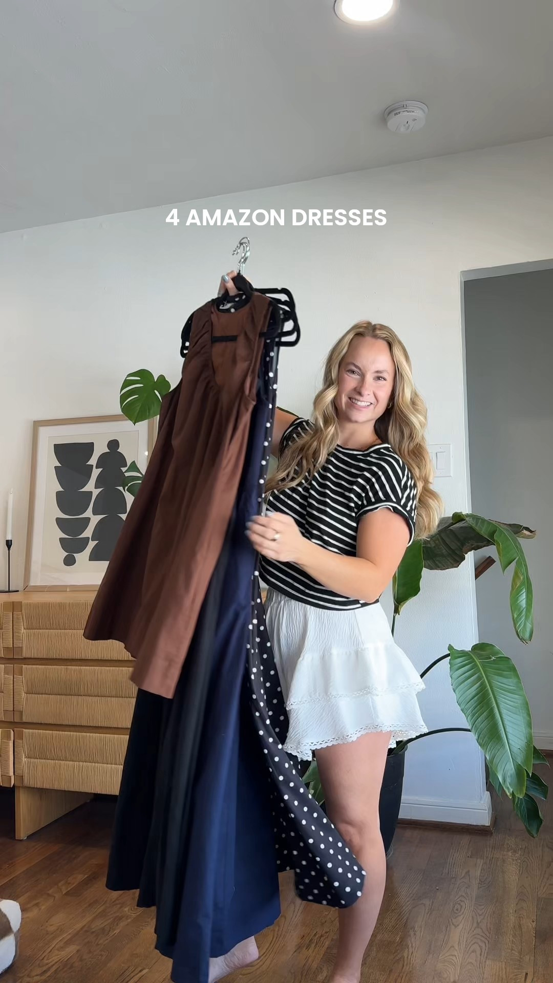 Wearing a small in all dresses 