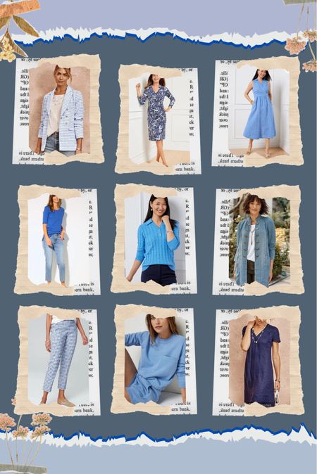 I love blue and white for Spring. The multiple shades of blue remind my of beach days and sunny skies. Vacation Outfit, Spring Outfit 

#LTKtravel #LTKover40 #LTKSeasonal