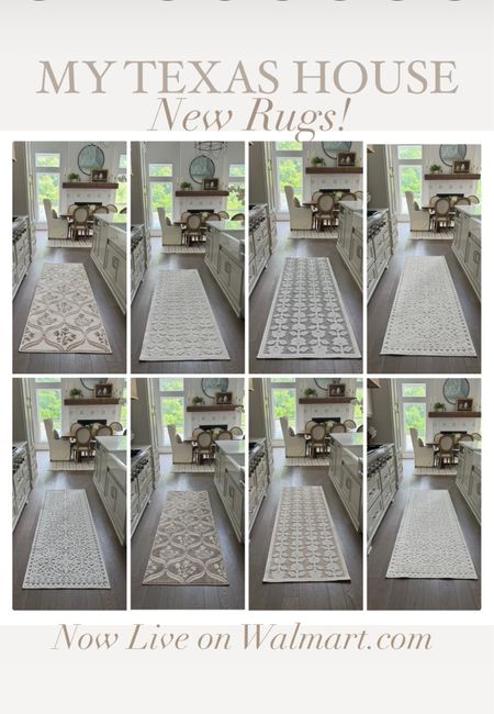 Our new rugs are now live! They come in doormat sizes, two different runner sizes all the way up to 9x12! 

#LTKHome