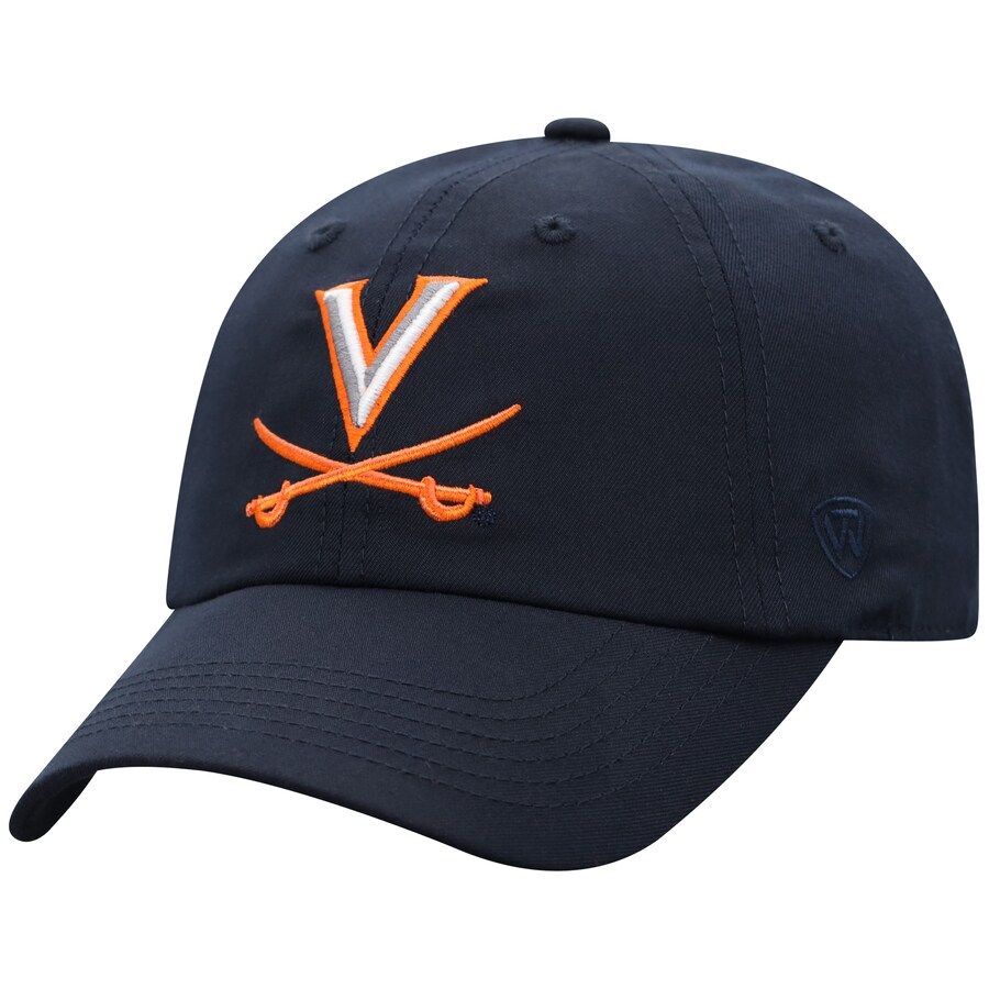 Virginia Cavaliers Top of the World Staple Adjustable Hat - Navy | Fanatics