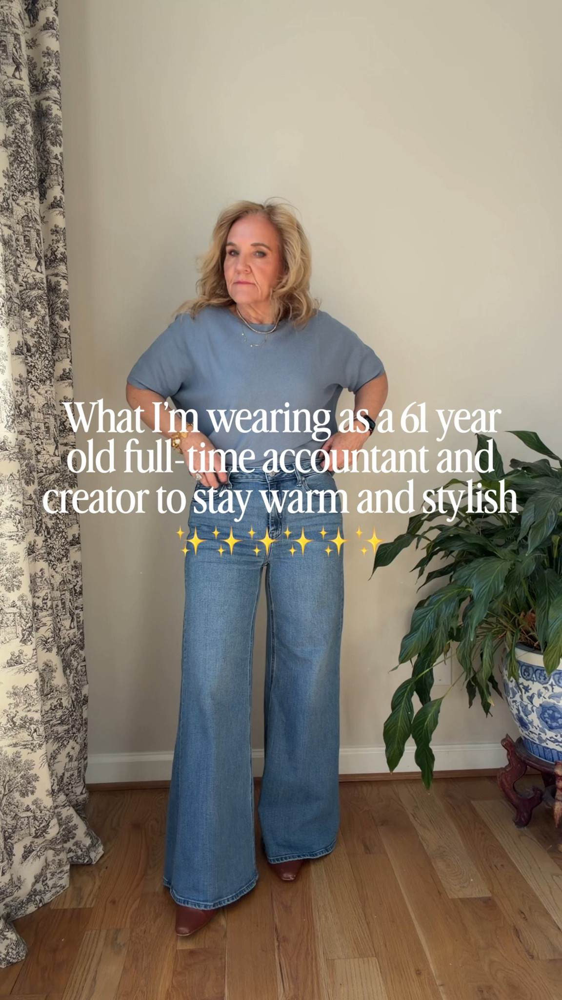 There’s still plenty of winter left. And, spring often requires coats too. I’ve found 3 coats that are fresh, on the lighter-weight side, and paired with some denim you’ll reach for on repeat. 

All with the sustainability, quality and value that we’ve come to expect from @onequince. It just never disappoints. #QuincePartner 

Sizing
All true to size (wearing mediums) The jackets are not oversized. 
Bella wide leg jeans waist 29 inseam 28
Bella palazzo jeans waist 29 (only one inseam, I need a heel)
Luna slim straight denim waist 29 inseam 26 
Sweaters and blouses size medium


#LTKSeasonal #LTKPetite #LTKOver40