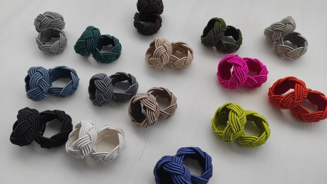 Colorful Napkin Rings, Napkin Holders, Sailor Napkin Ring, Rayon Napkin Ring, Wedding Napkin Ring... | Etsy (CAD)