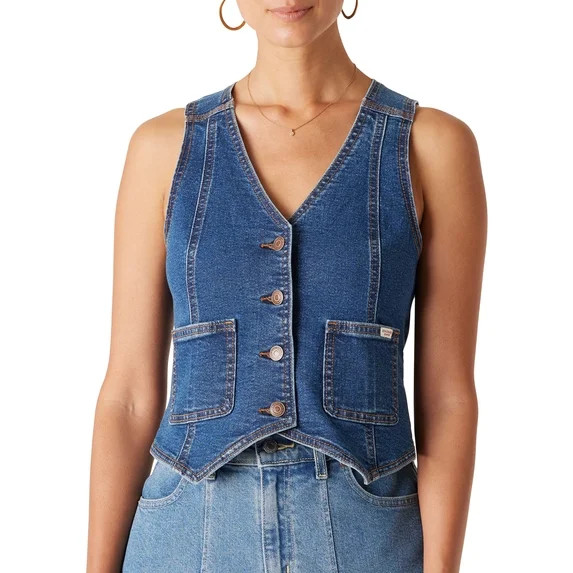 Levi Strauss Signature Women's Vintage '95 Vest, sizes XS-XL | Walmart (US)