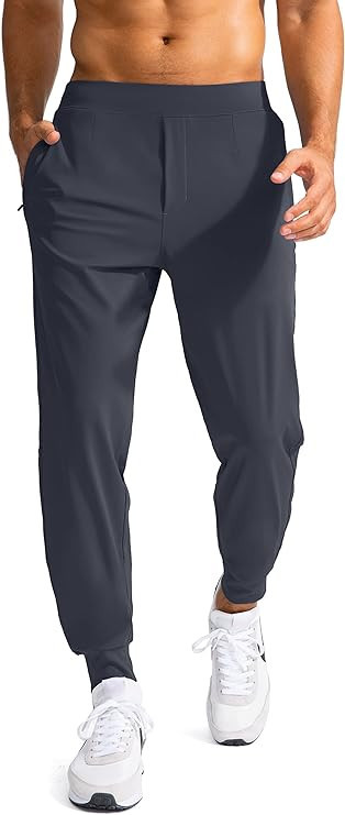 G Gradual Men's Golf Joggers Pants with Zipper Pockets Stretch Sweatpants Slim Fit Track Pants Jo... | Amazon (US)