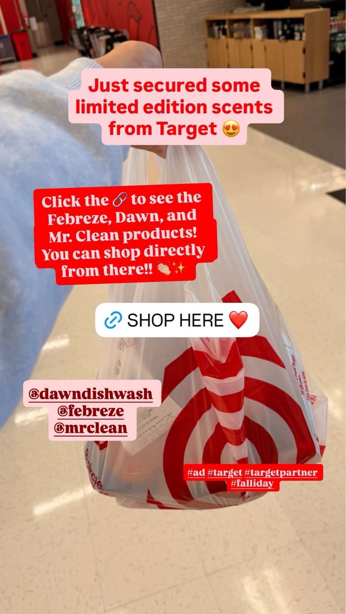#AD A good home refresh is a must! I’ve linked Febreze, Dawn, and Mr. Clean in my LTK shop so you can shop directly from there 🤍
#target #targetpartner #falliday #liketkit @febreze @mrclean @dawndishwash @shop.ltk @target https://on.ltk.com/+ksLtp6lG4m3Lz8_zQRKrwg