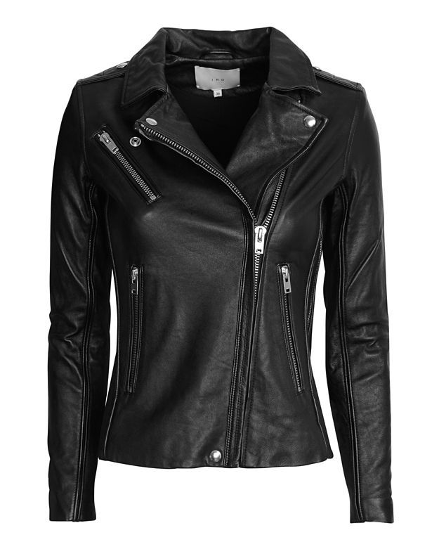 IRO Tara Moto Leather Jacket | Intermix