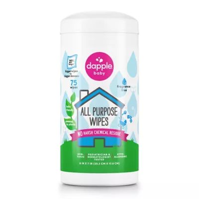 Dapple® 75-Count Fragrance-Free All Purpose Wipes | Bed Bath & Beyond