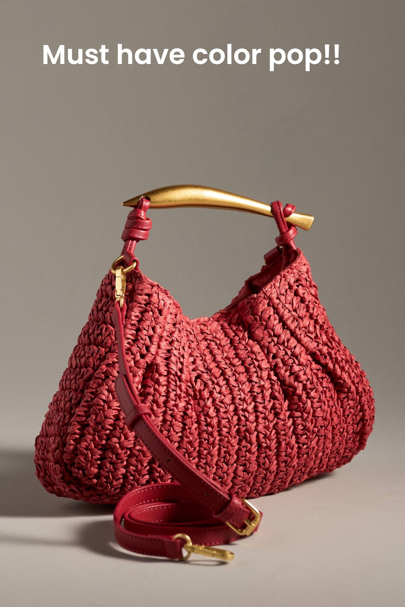 We are halfway through summer! Grab this rich colored raffia bag! It has a top handle and shoulder strap! 
#SummerStyle#Color#StyleTip

#LTKFindsUnder100 #LTKStyleTip #LTKSeasonal