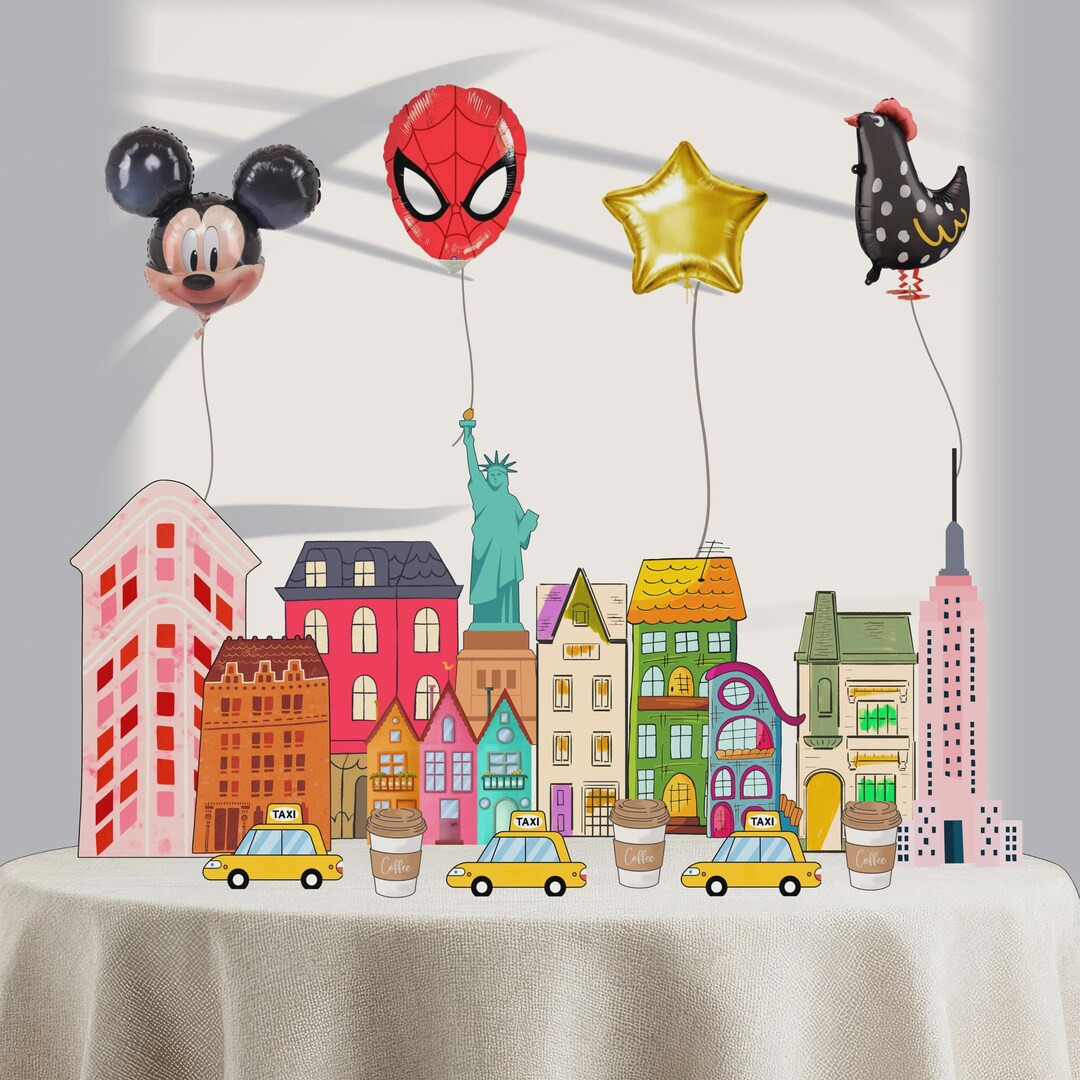Macy's Thanksgiving Parade Tablescape, NYC Printable Decor (PDF) - Etsy | Etsy (US)