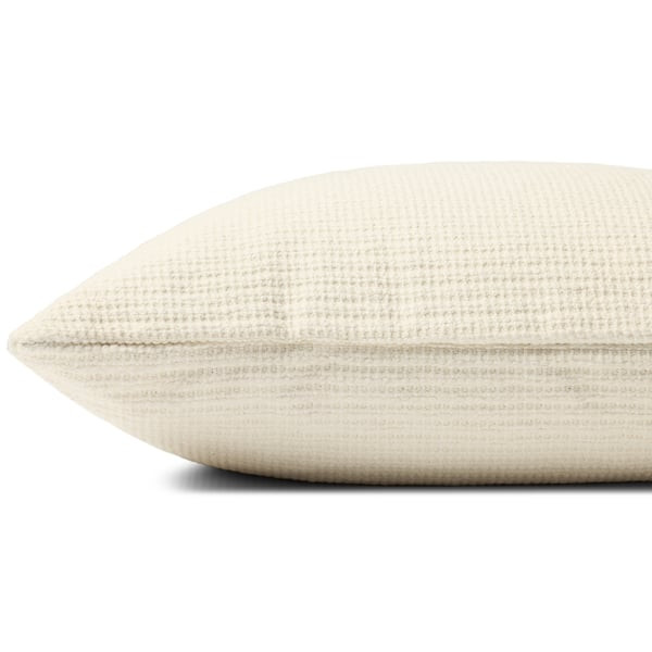 Bedford Pillow PJBR0003 Ivory Cotton | Rugs Direct