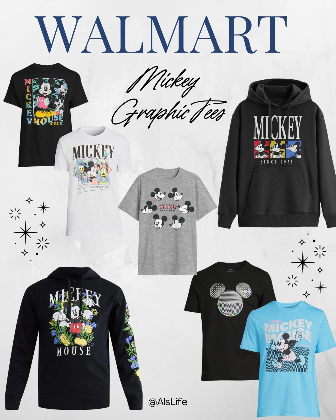 Affordable Mickey graphic tees by Walmart - they’re even on sale RIGHT NOW  

#LTKFamily #LTKMidsize #LTKStyleTip