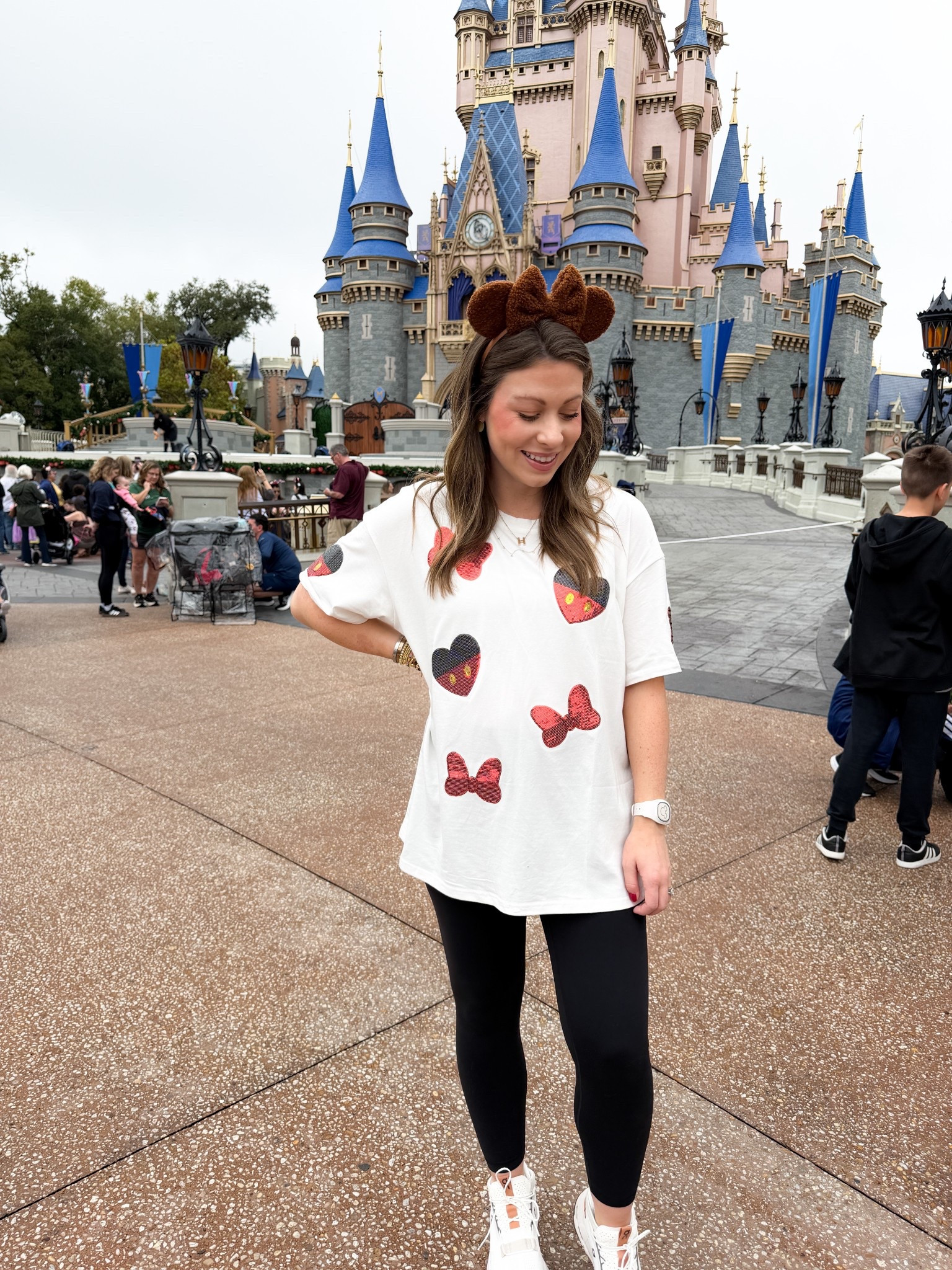 Such a fun Disney tee and the comfiest leggings! The perfect outfit for a day at the parks! 

#LTKTravel #LTKootd #LTKU