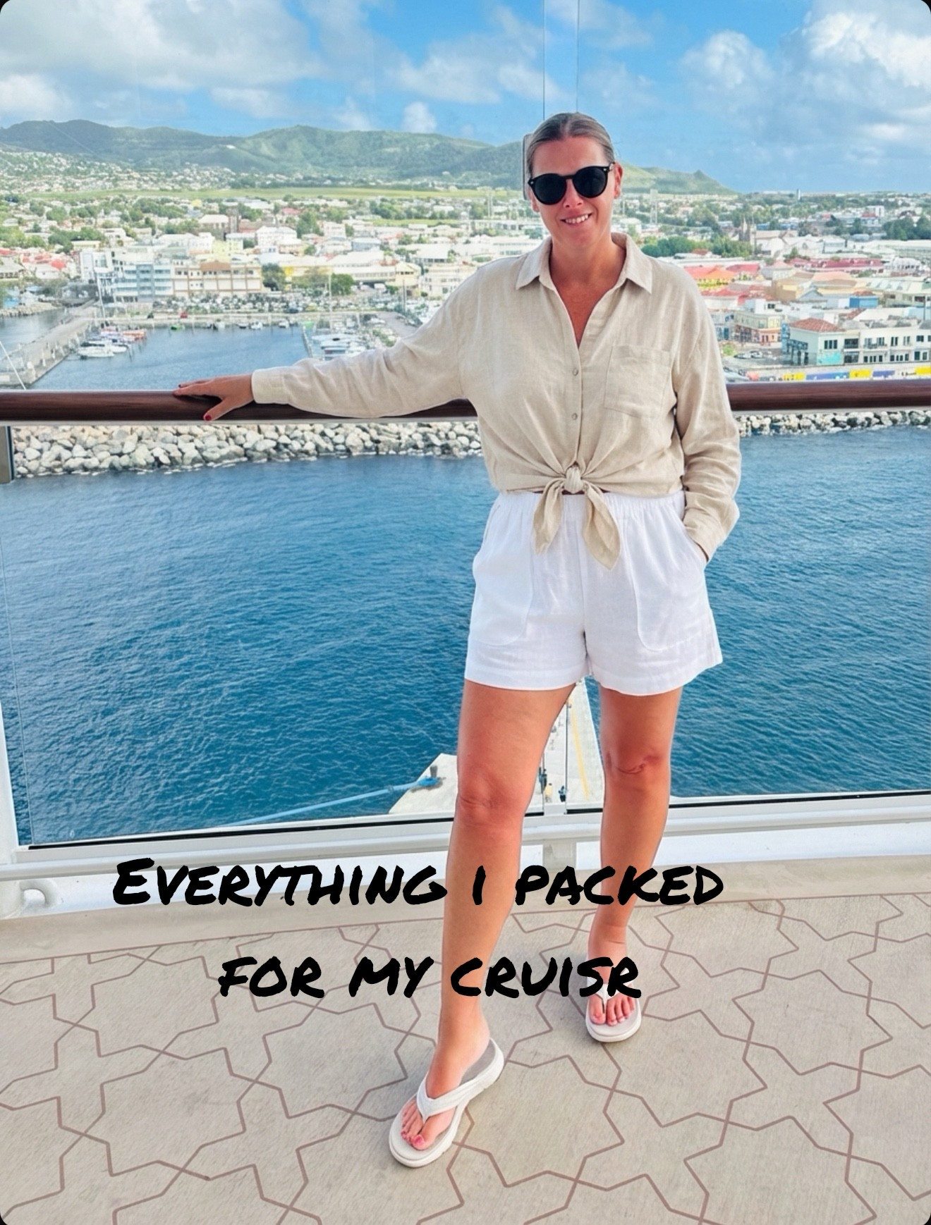 Everything I packed for my cruisee