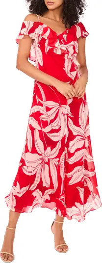 The Bridget Floral Print Ruffle Dress | Nordstrom