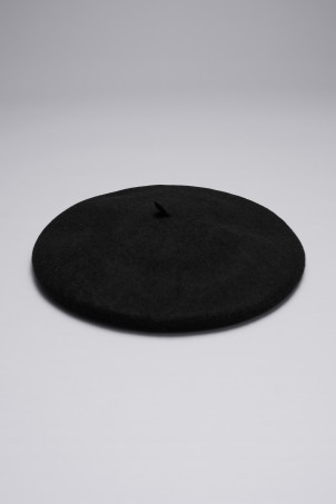 Wool beret - Black - Ladies | H&M GB | H&M (UK, MY, IN, SG, PH, TW, HK)