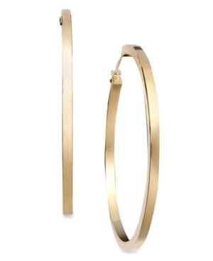 Gold Earrings, 14k Hoop Earrings | Macys (US)