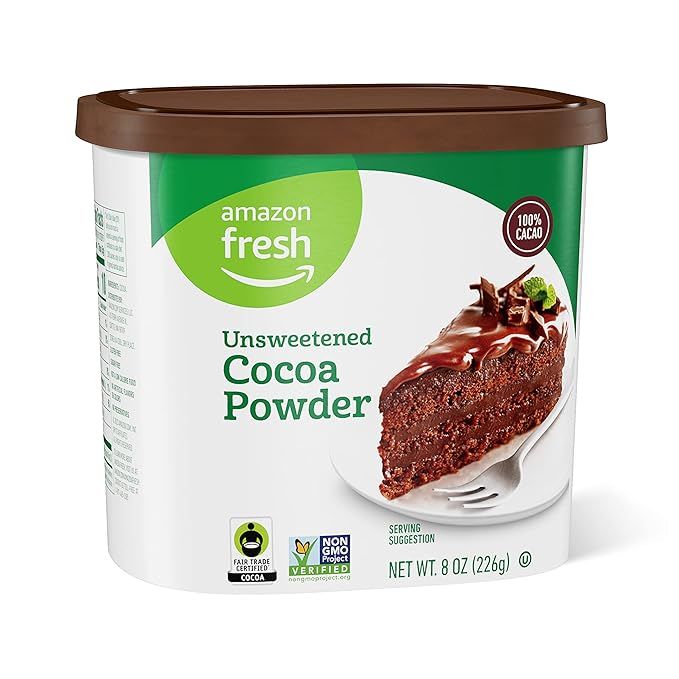 Amazon Fresh, Unsweetened Cocoa Powder, 8 Oz | Amazon (US)