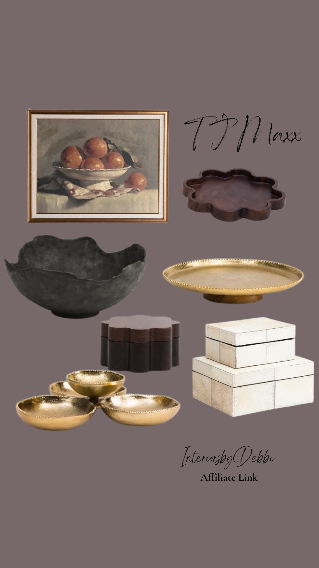 TJ Maxx Finds
Framed art, decorative boxes, bowls, transitional home, modern decor, amazon find, amazon home, target home decor, mcgee and co, studio mcgee, amazon must have, pottery. barn, Walmart finds, affordable decor, home styling, budget friendly, accessories, neutral decor, home finds, buy new arrival, coming soon, sale alert, high end look for less, Amazon favorites, Target finds, cozy, modern, earthy, transitional, luxe, romantic, home decor, budget friendly decor #tjmaxx

#LTKSeasonal #LTKHome