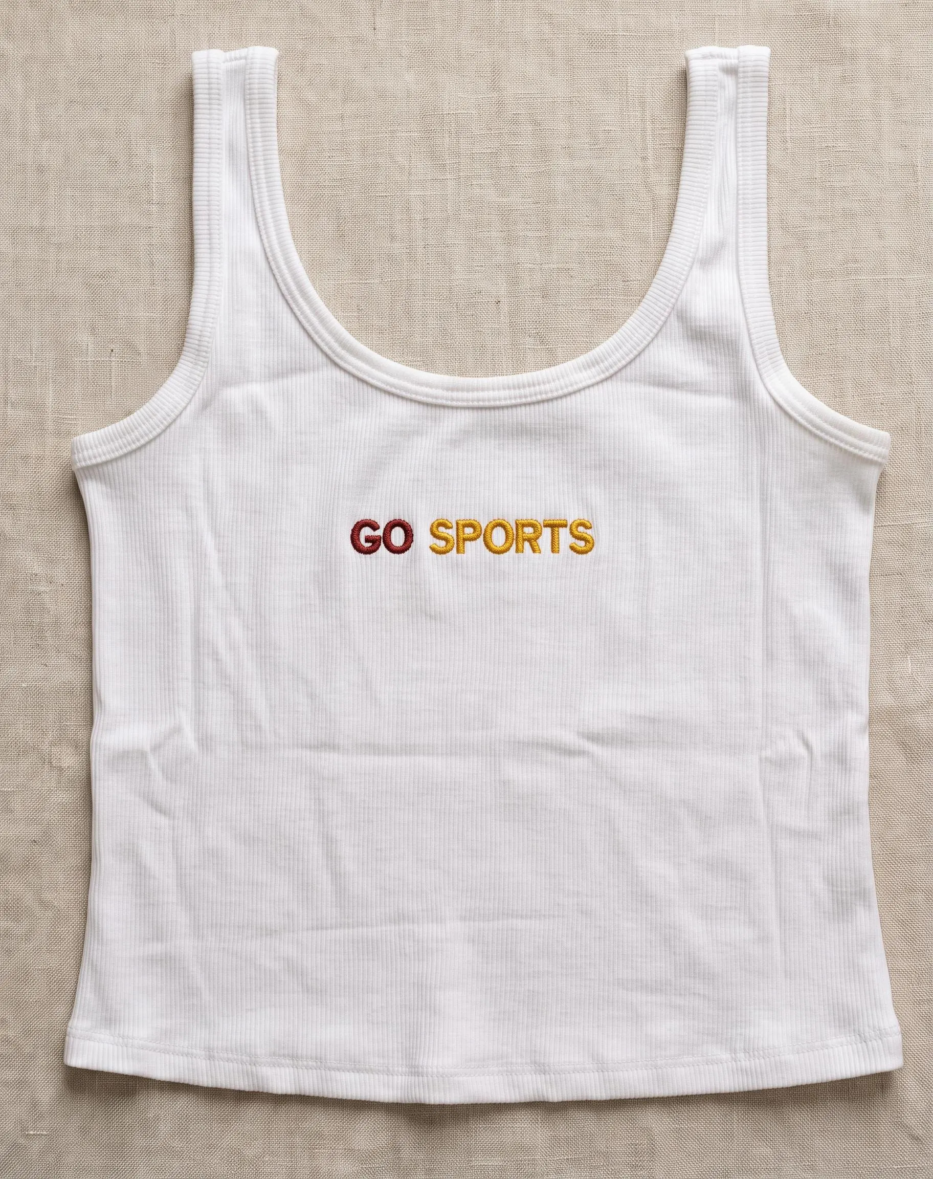 Go Sports Embroidered Tank Top, Game Day Embroidered Tank Top, Football Shirt, Game Day Tank Top, Game Day Shirt, Football Sunday Shirt | Etsy (Global)