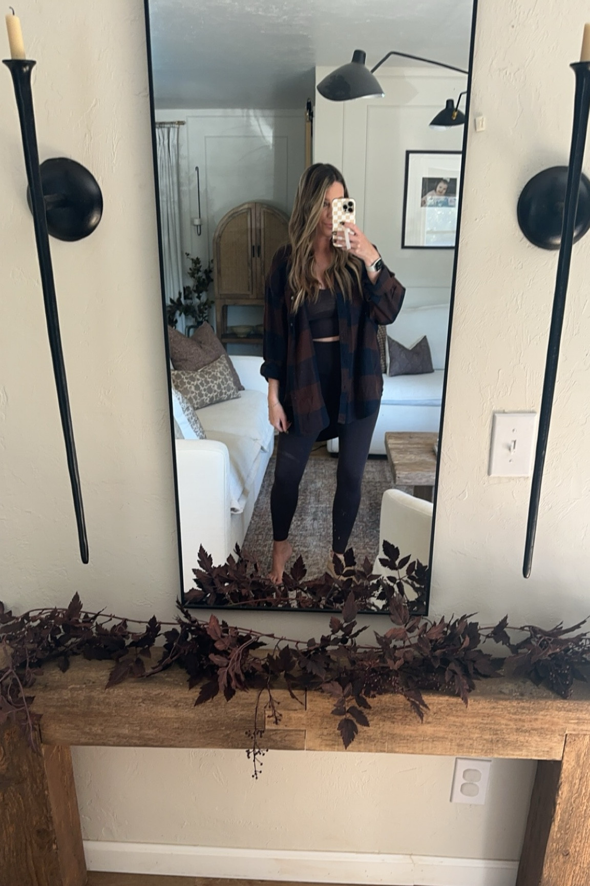 The most buttery soft leggings and sports bra tank I have ever put on my body. I am in a medium in the leggings and large top. Medium flannel! It’s oversized! Used BFF30 to save 30% more! 

#LTKSaleAlert #LTKStyleTip #LTKActive
