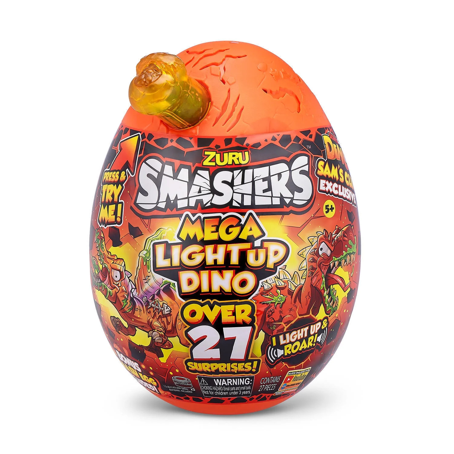 Smashers Mega Light Up Surprise Egg | Walmart (US)