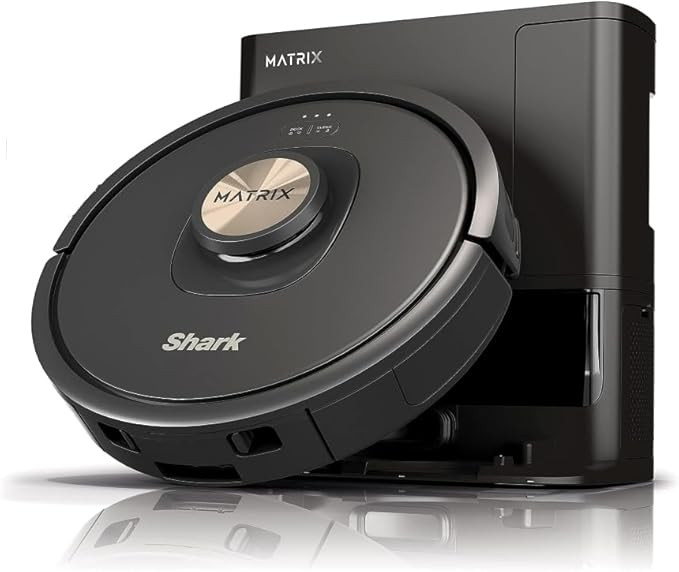 Shark AV2310AE Matrix Self-Emptying Robot Vacuum with No Spots Missed on Carpets and Hard Floors,... | Amazon (US)