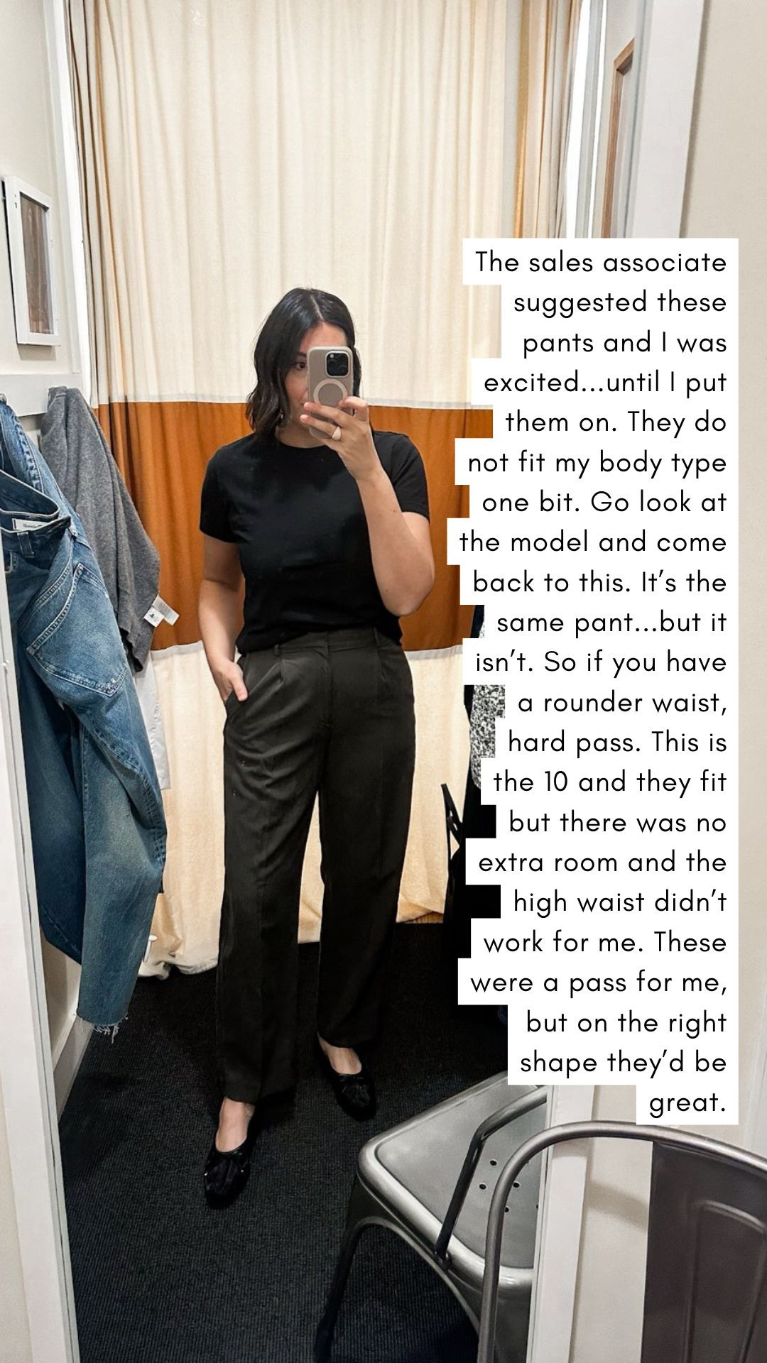 I'm in the 10 of the pants, the run small at the waist. I'm in the medium of the tee, TTS.  

 