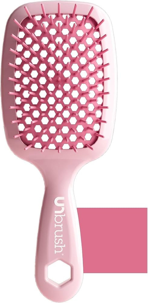 FHI Heat UNbrush Detangling Brush for Pain-Free Brushing on All Wet or Dry Hair Types — Durable... | Amazon (US)