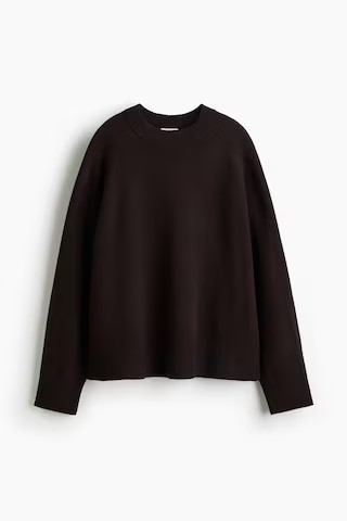 H & M - Oversized wool jumper - Brown | H&M (UK, MY, IN, SG, PH, TW, HK)