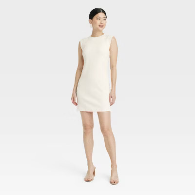 Women's Muscle Tank Mini Knit Dress - A New Day™ | Target