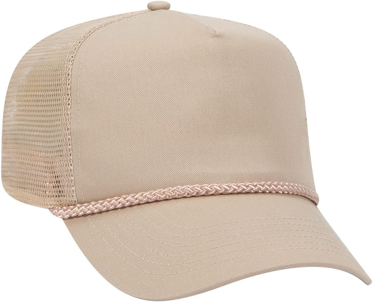 OTTO Cotton Blend Twill 5 Panel Pro Mesh Back Trucker Hat | Amazon (US)