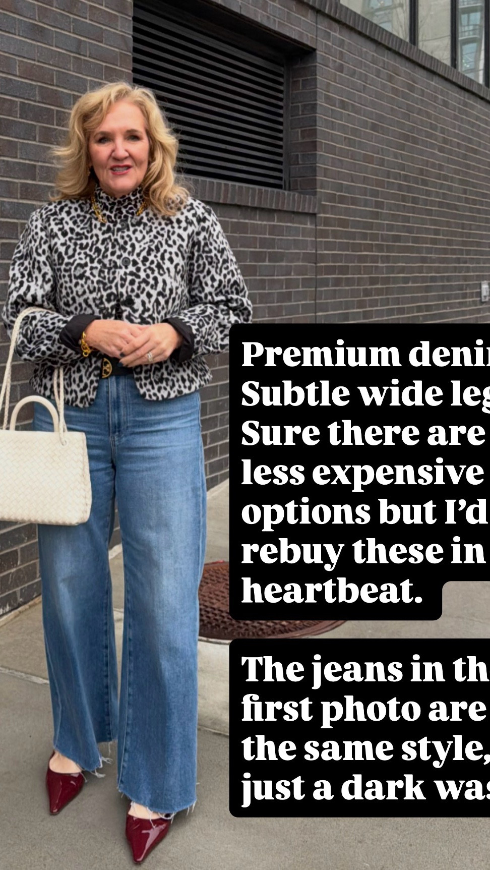 Jacket petite medium 
Turtleneck is fitted and a medium 
Jeans size 29 petite these are my favorite premium denim. Dressed up or down. I love them  

#LTKPetite #LTKSaleAlert #LTKOver40