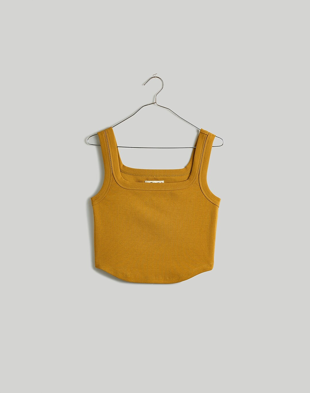 The Tailored Crop Tank in Sleekhold | Madewell