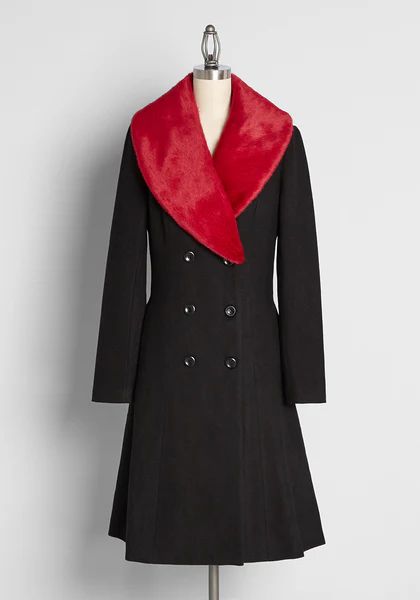 Wrapped In Red Coat | ModCloth