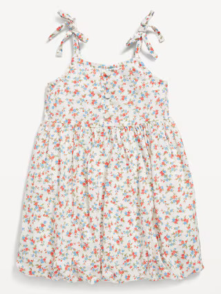 Printed Sleeveless Bubble Dress for Toddler Girls | Old Navy (US)