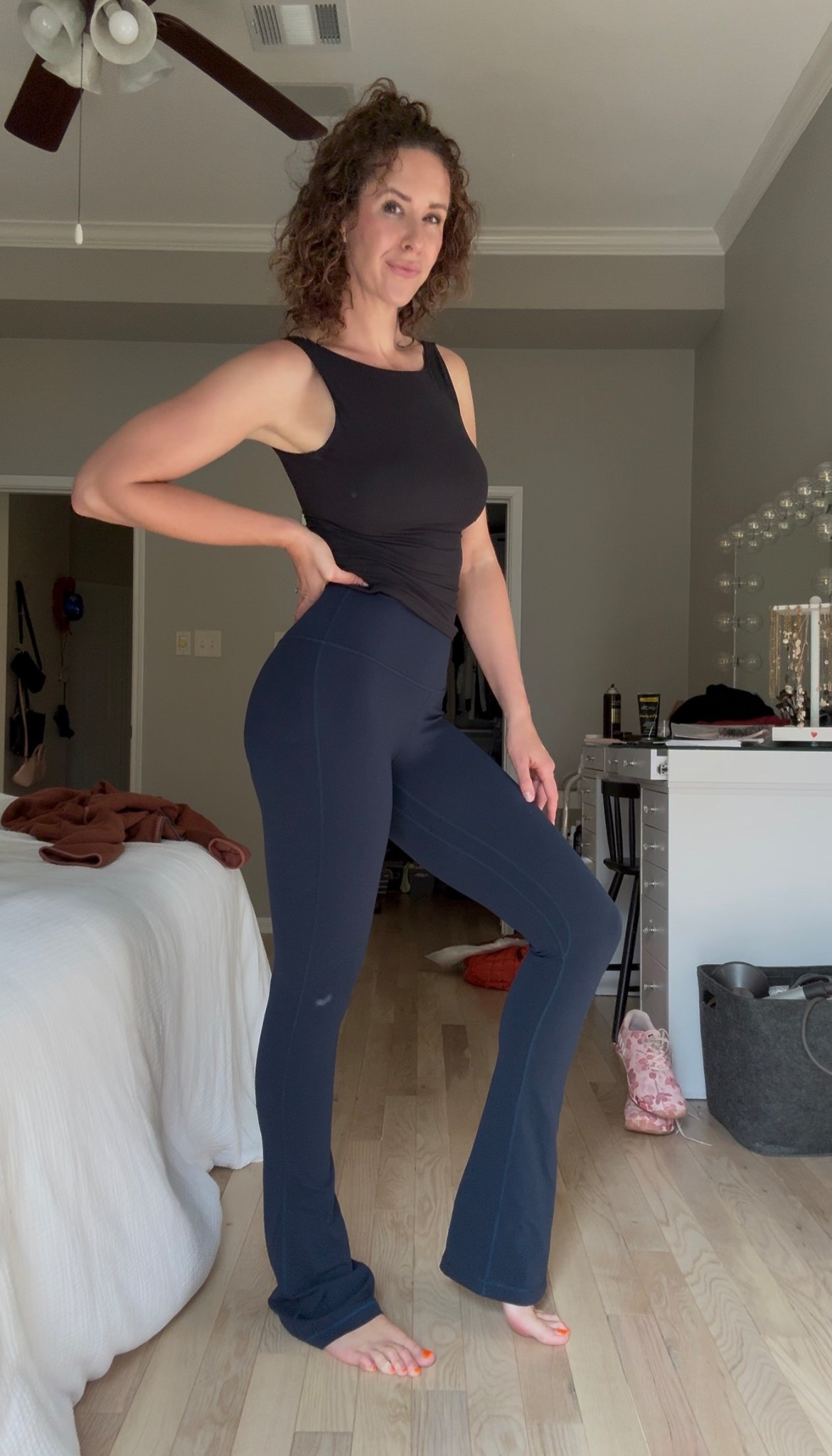 These leggings are definitely a splurge - but they’re one of those prices that earn their price. Super comfortable, flattering, and they actually come in longer inseam options. I’ve had pears that last for years, which makes the cost per wear totally worth it.

#LTKActive #LTKfitnessgoals #LTKootd