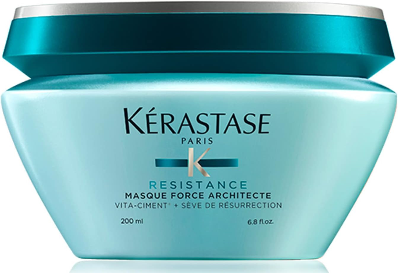 Kérastase Resistance, Strengthening Mask, For Extremely Dry & Damaged Hair, With Vita-Ciment, Masque Force Architecte, 200ml | Amazon (UK)