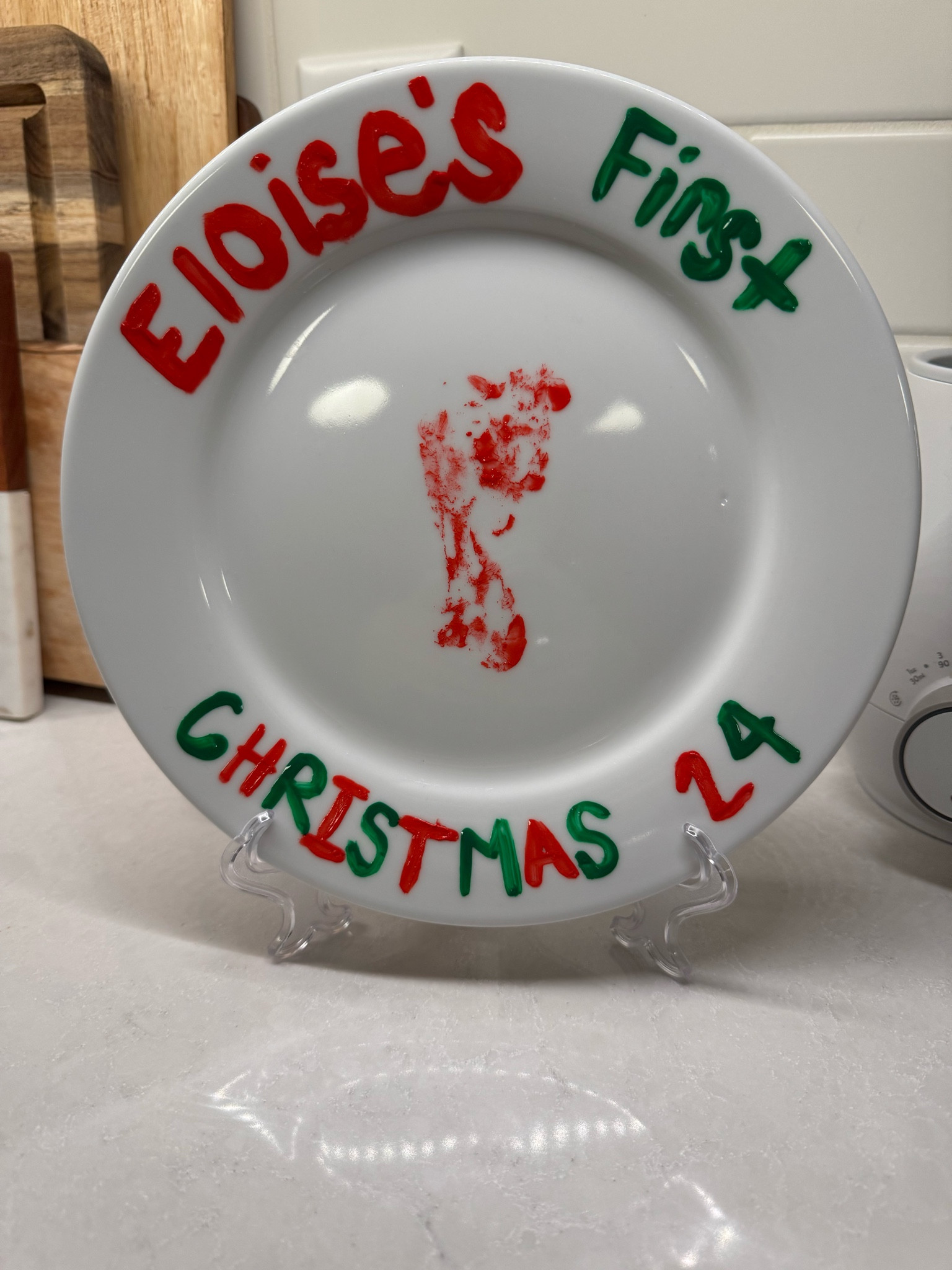 DIY Christmas plate 

#LTKSeasonal #LTKHoliday #LTKBaby